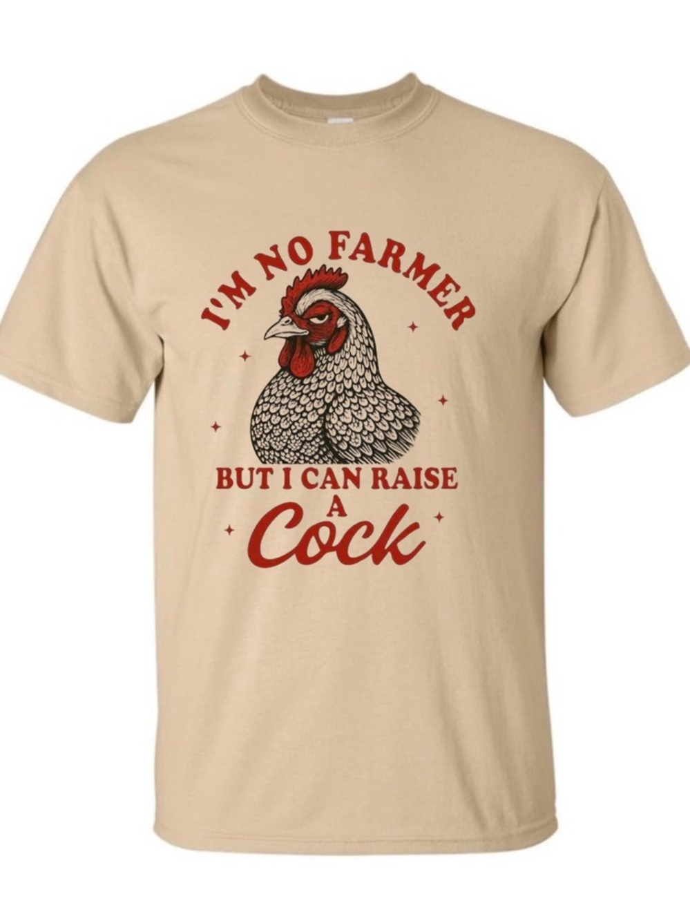 Unisex Graphic Tee - I'm No Farmer Hilarious Tee